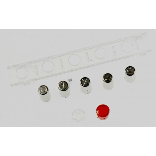 Beko Range 5 Keys Push Button Chromium Plated - 9174220015