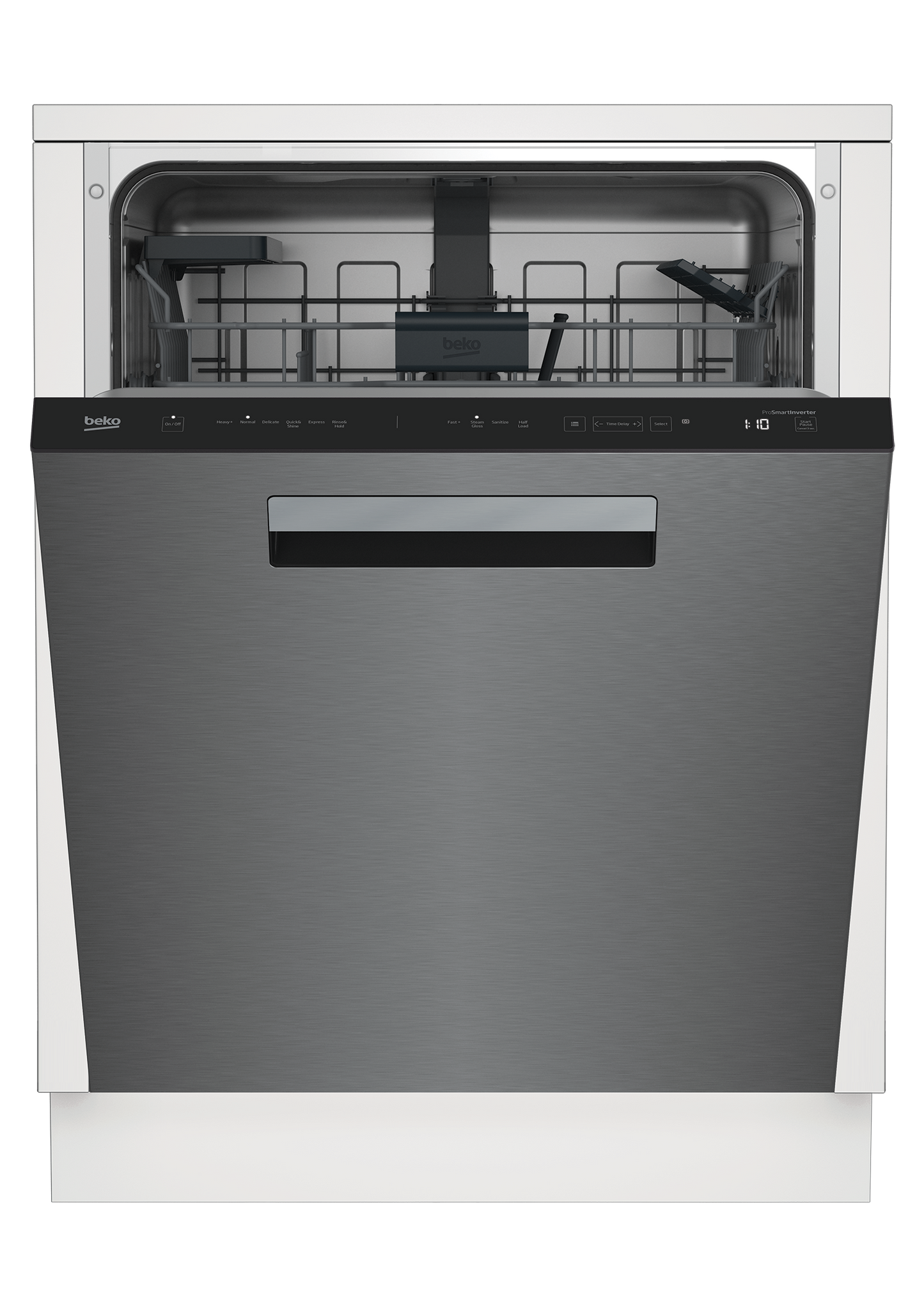 Beko 7621869580 Tall Tub - 24 Inch Top Control Dishwasher - DDT36430XIH