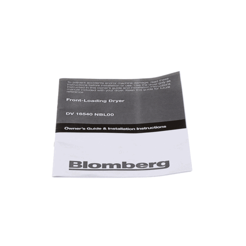 Beko Dryer User's Manual (English) - 2960310129