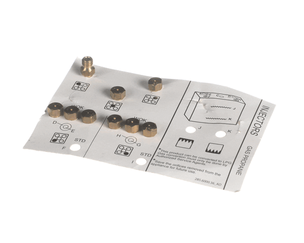 Beko Range G30-30 Injector GR - 4431600005