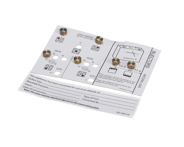 Beko Range G30-30 Injector Group (LPG) - 4431600047
