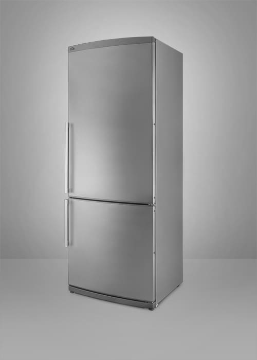 Beko 7207141782 13.8 cu. ft. Counter-Depth Bottom-Freezer Refrigerator with Adjustable Glass Shelves, Wine Shelf - FFBF285SS