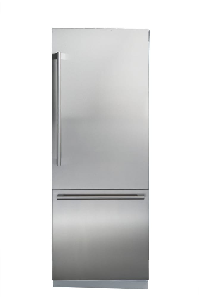Beko 7294645511 30 Inch Built-In Bottom Freezer Refrigerator with Ice Maker, Duo-Cycle Cooling, Blue Light Technology - Brfb1920Ss