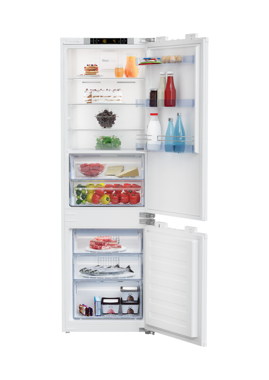 Beko 7288947515 24" Freezer Bottom Built-In Refrigerator - BBBF2410