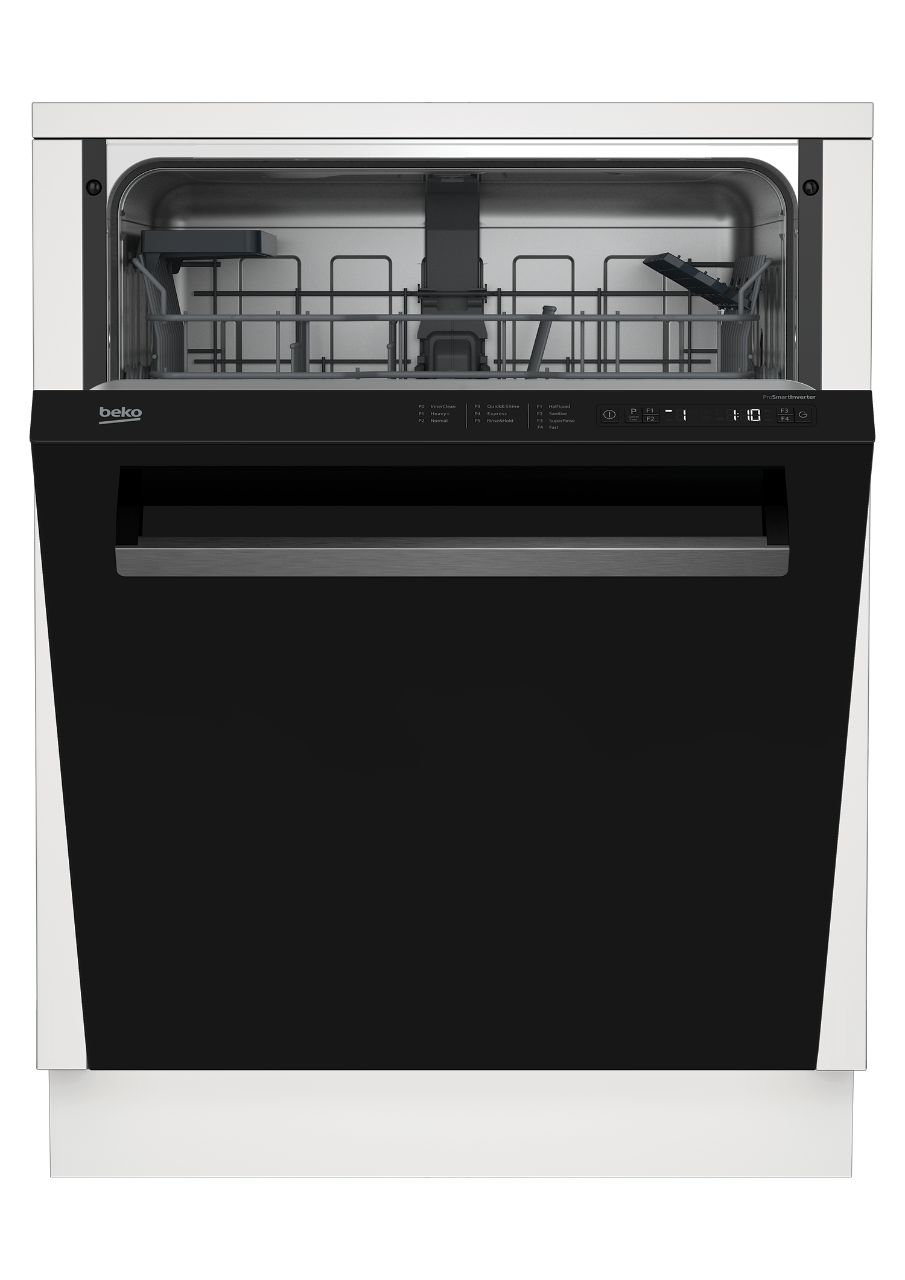 Beko 7663769580 Tall Tub - 24 Inch Top Control Dishwasher - DDT25401B