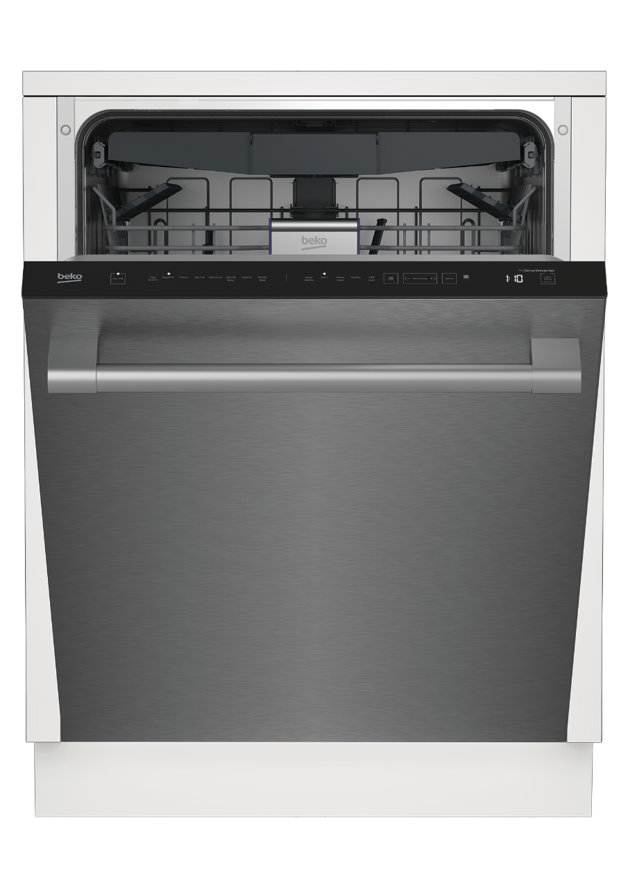 Beko 7656269580 Tall Tub - 24 Inch Top Control Dishwasher - DDT38530X