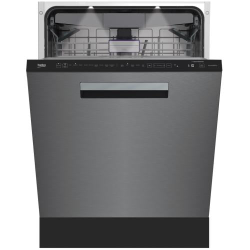 Beko 7672509580 Premium Stainless Steel Dishwasher with Integrated Handle and Ultra-Quiet Operation - DDT39434XIHC2