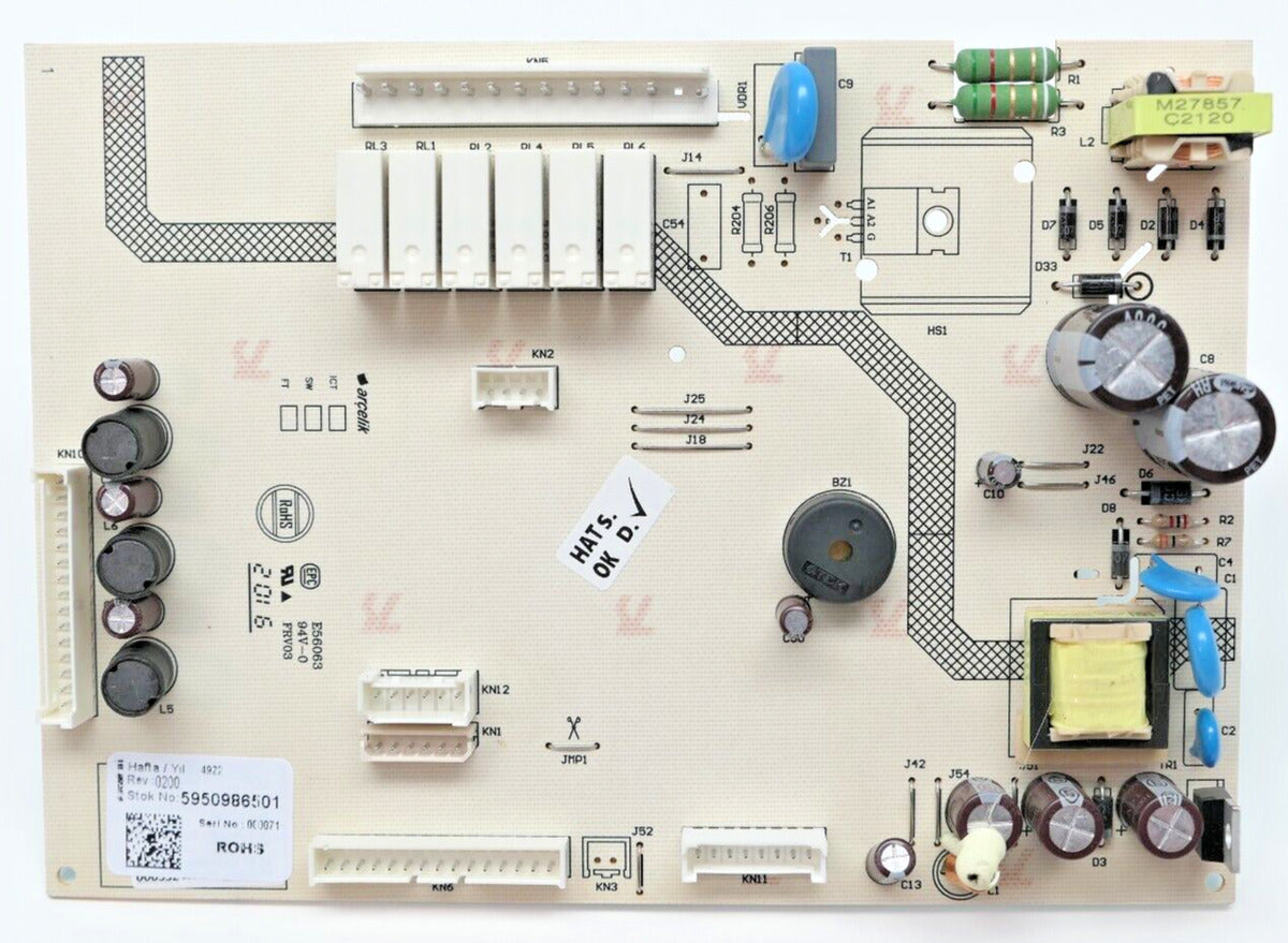 Beko U2 Control Board - 5950986501