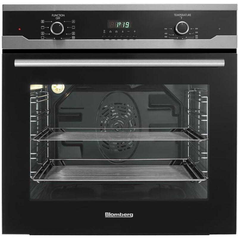 Beko 7732187904 24-inch, 2.3 cu. ft. Built-in Single Wall Oven with Convection - Bwos24202Ss