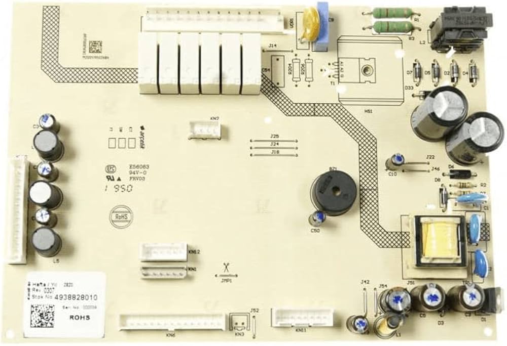 Beko Refrigerator U2 Control Board - 4938828010