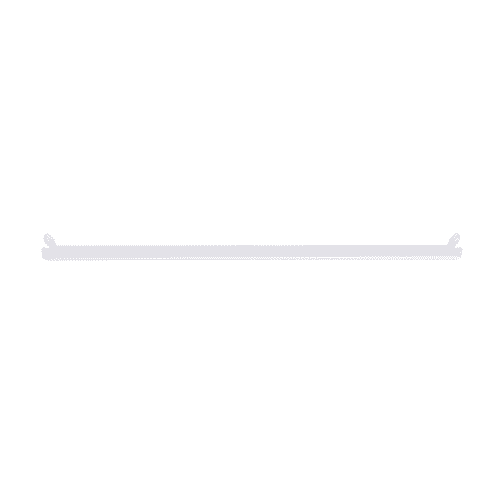 Beko BRFB1045WH Refrigerator Glass Shelf Back Profile