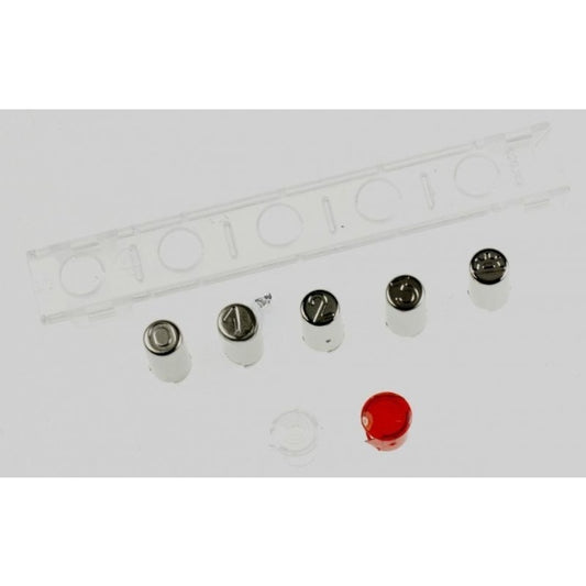 Beko Range 5 Keys Push Button Chromium Plated - 9174220015