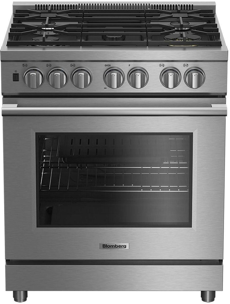 Beko 7732187924 30 inch professional dual fuel range with industry leading 5.7 cu. Ft. oven capacity - Bdfp34550Css