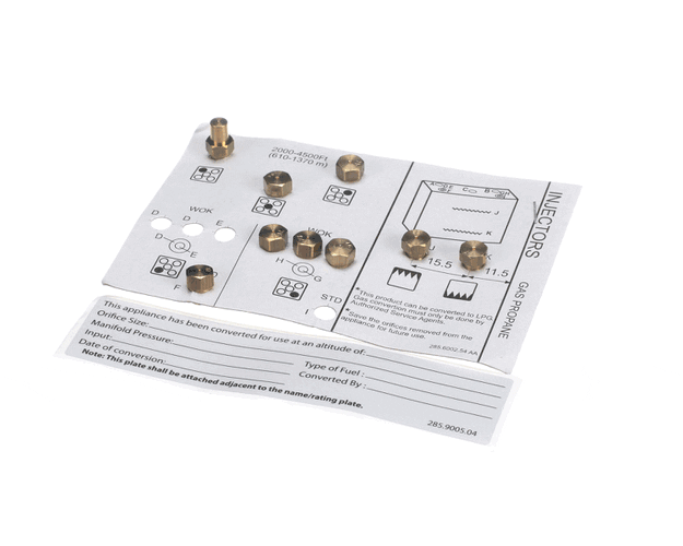 Beko Range G30-30 Injector Group (LPG) - 4431600021