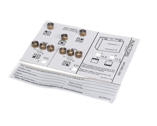 Beko Range G30-30 Injector Group (LPG) - 4431600035