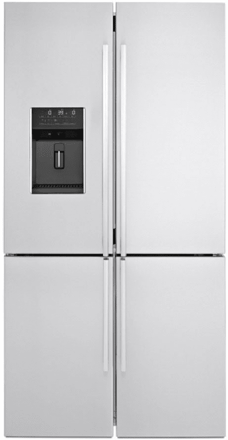 Beko 7281145783 25.7 cu. ft. French Door Refrigerator with Glass Shelves, Blue UV Crisper Light - BRFD2650SS