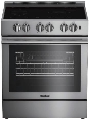 Beko 7732187990 30 Inch Slide-In Induction Range with 4 Heating Elements, 5.7 cu.ft. Capacity, Convection Oven - Bir34452Ss