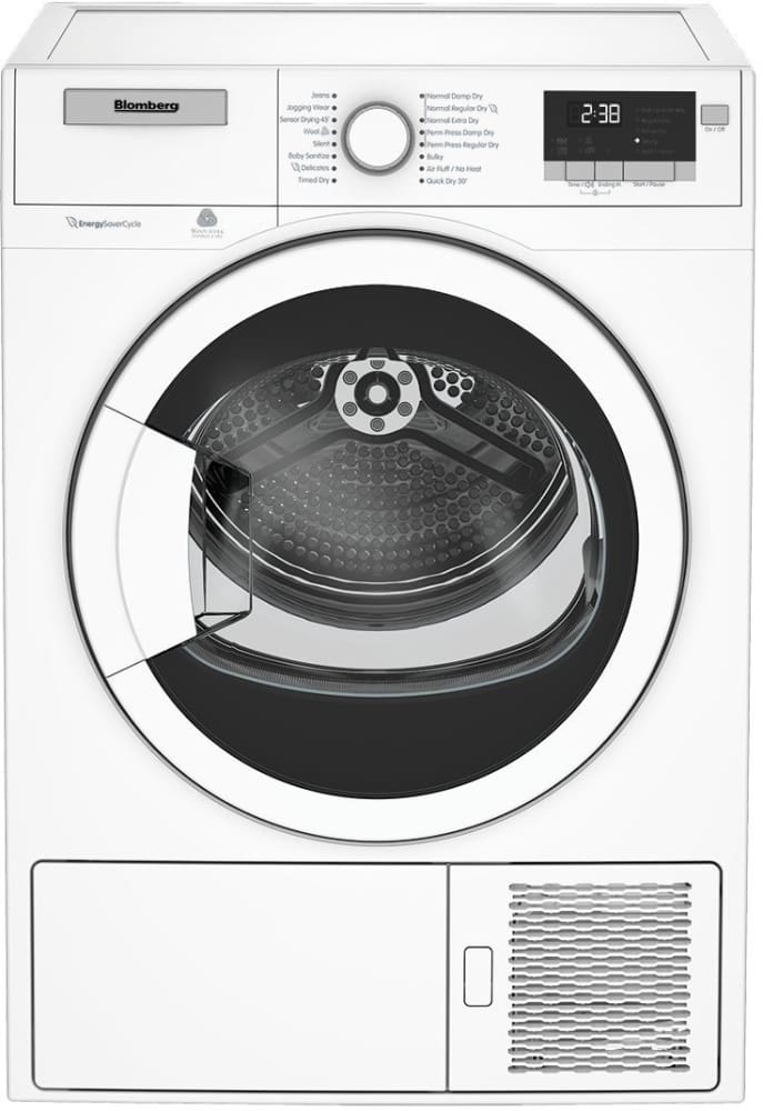 Beko 7188286030 24 Inch Electric Dryer with 4.1 Cu. Ft. Capacity, Ventless Heat Pump, Electronic LCD Digital Control - Dhp24400W