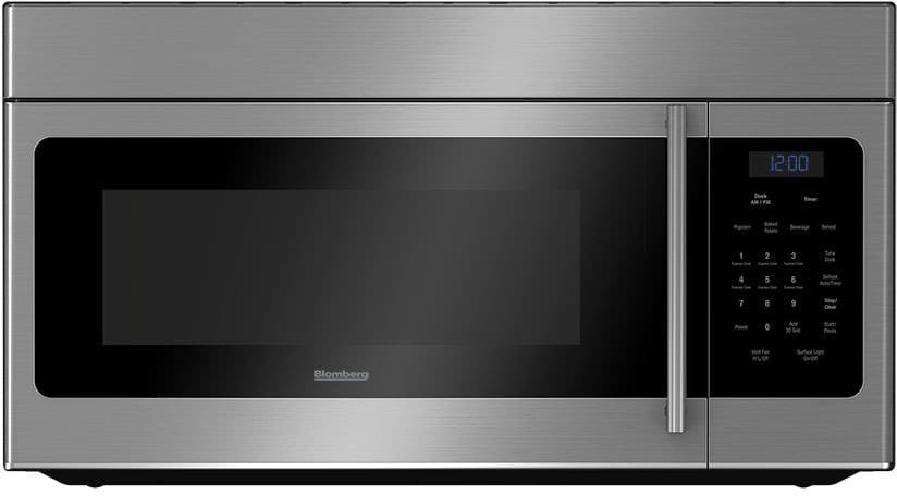 Beko 8851293800 30 Inch Over-the-Range Microwave Oven with Auto Cook, 2 Speeds, 300 CFM, 1.5 cu. ft. Capacity and Add 30 Seconds Option - Botr30100Ss