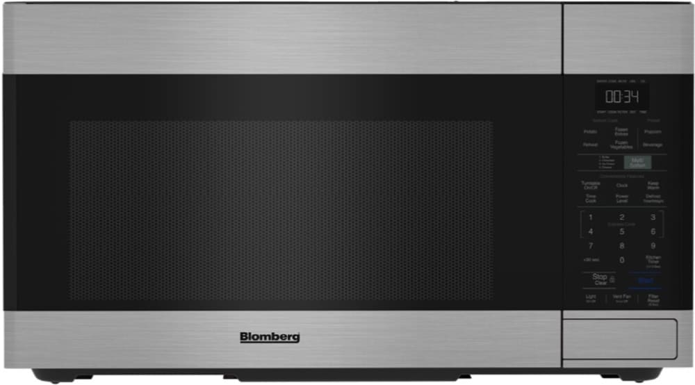 Beko 8896653800 30 Inch Over the Range Microwave with 1.6 Cu.Ft. Capacity, 300 CFM, 950W Power, 10 Cooking Functions - Botr30102Ss