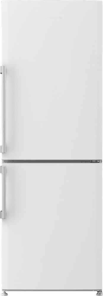 Beko 7518220015 24 Inch Freestanding Counter Depth Bottom Freezer Refrigerator with Duo Cycle Cooling, Flexi-rack - Brfb1044Wh