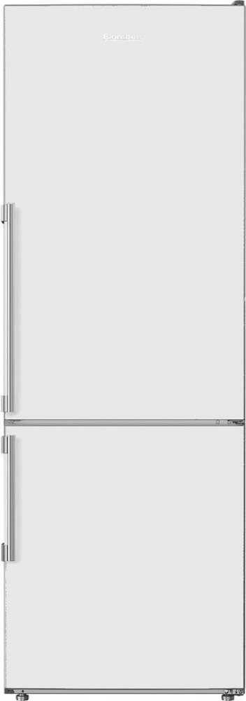 Beko 8700000672 24 Inch Freestanding Bottom Mount Refrigerator with 11.43 Cu. Ft. Total Capacity, Duo-Cycle Cooling - Brfb1045Wh