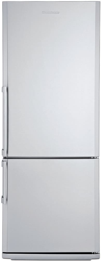 Beko 7207142585 28 Inch Counter-Depth Bottom-Freezer Refrigerator with 3 Glass Shelves, 2 Produce Drawers - Brfb1452Ssn