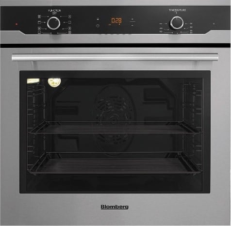 Beko 7732186203 24 Inch Built-In Oven with 2.5 Cu. Ft. Capacity, True European Convection, LED Display - Bwos24110Ss