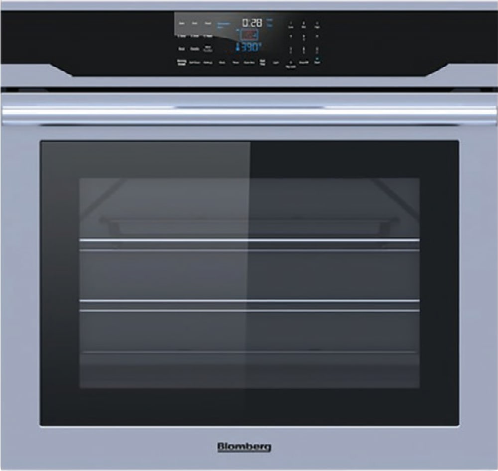 Beko 7735687909 30 Inch Single Electric Wall Oven with 5.7cu. ft. Oven Capacity, Convection Cooking, Self Clean - Bwos30200Ss