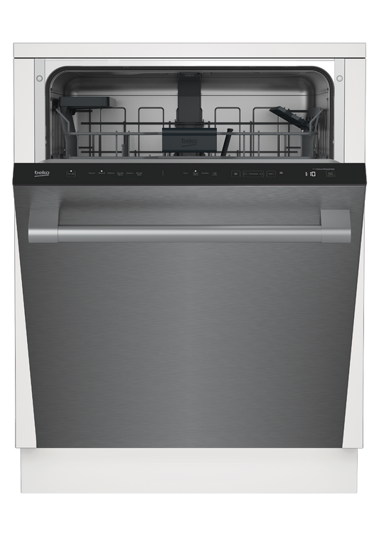 Beko 7622769580 Tall Tub - 24 Inch Top Control Dishwasher - DDT36430X