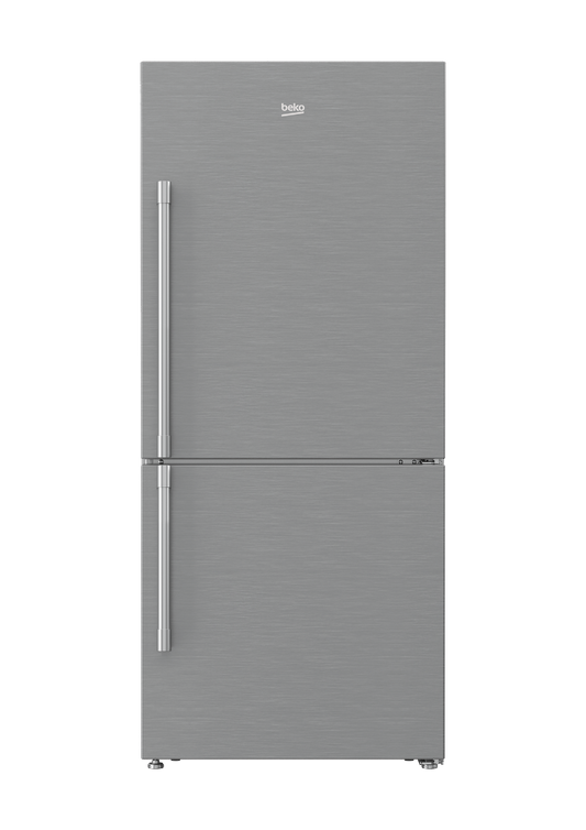 Beko 7289747582 30" Freezer Bottom Stainless Steel Refrigerator - BFBF3018SS