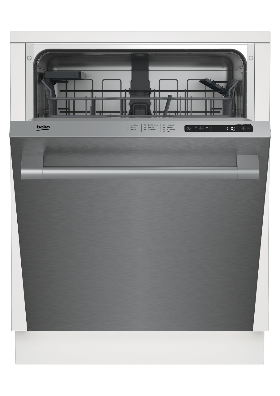 Beko 7663669580 Tall Tub - 24 Inch Top Control Dishwasher - DDT25401X