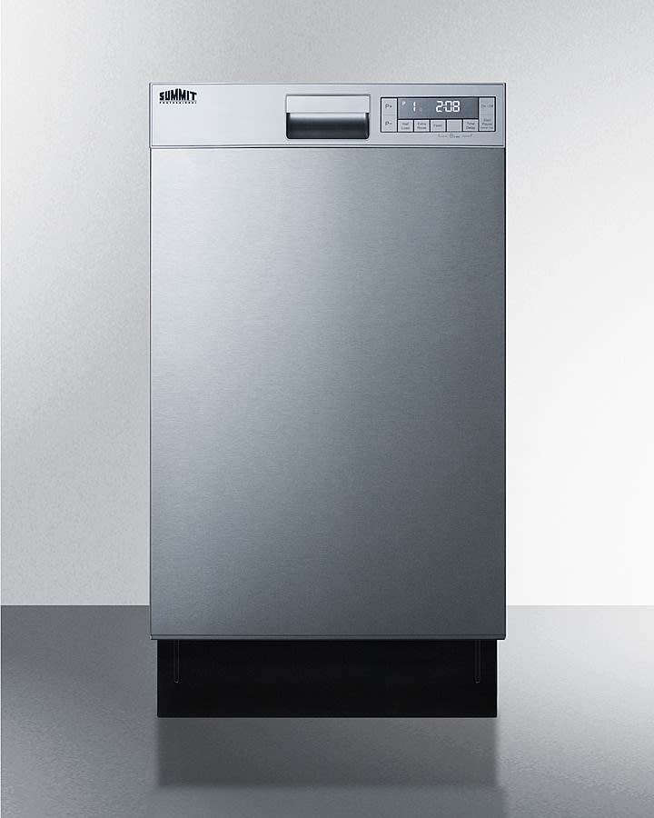 Beko 7687369535 18 Inch Full Console Built In Dishwasher with 8 Place Settings, 5 Cycles, 49 dBA Silence Rating, Quick Wash - Dw18Ss4