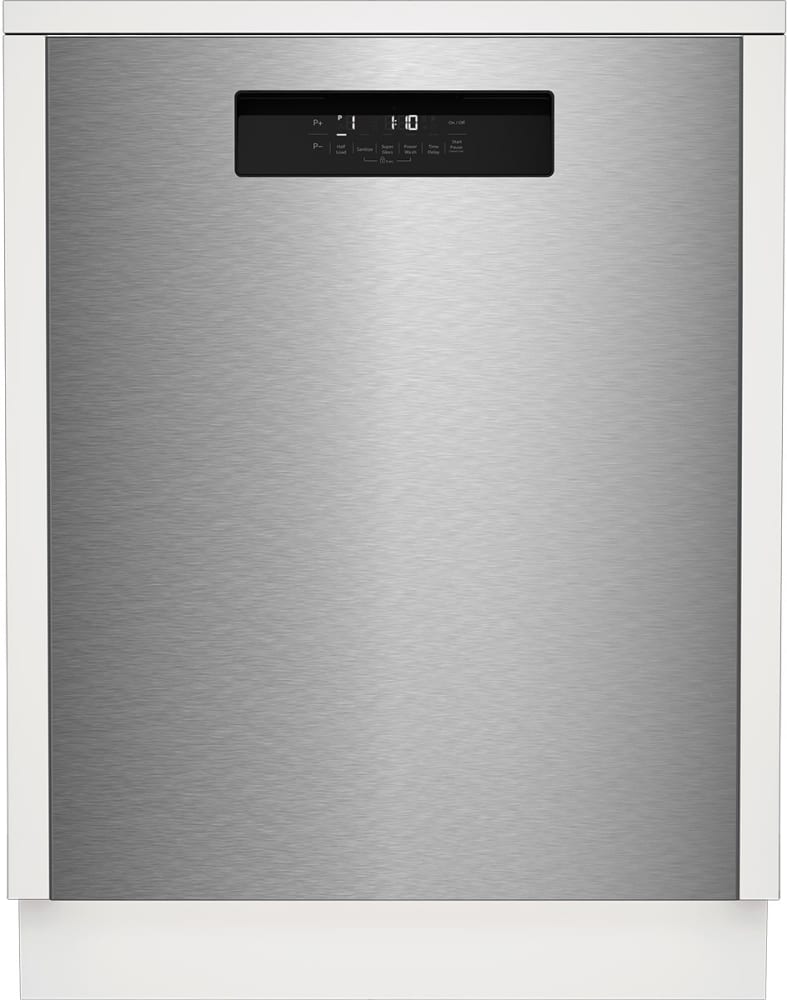 Beko 7656069580 24 Inch Full Console Dishwasher with 16 Place Settings, 8 Cycles, Removable Third Rack - Dwt52800Ssih