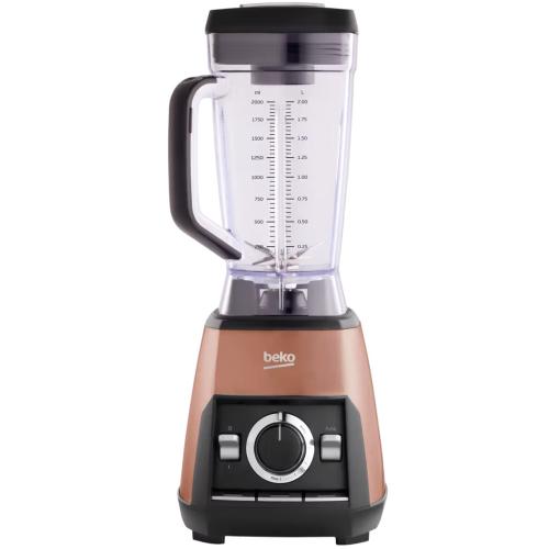 Beko 8838283200 High-Performance Countertop Blender with Stainless Steel Finish - TBS8154X